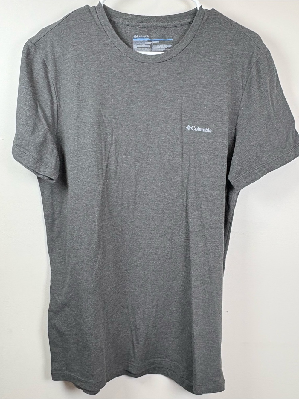 Columbia Gray Short Sleeve Crew Neck Tee